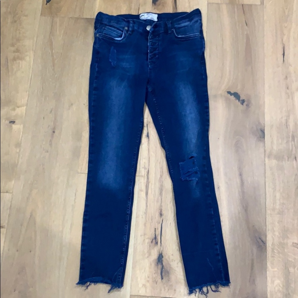 Size 28 free people jeans